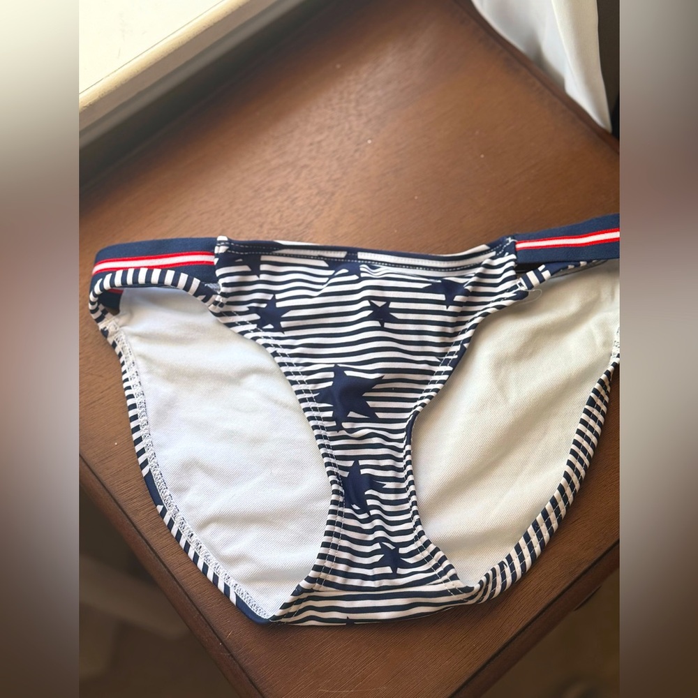 Xhilaration Star and Striped Bikini Bottom Size XS
